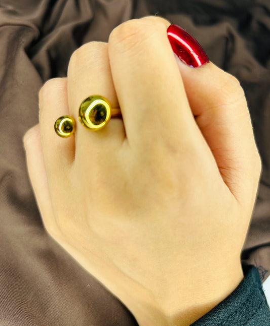 Bold Ring Anti-tarnish Gold plated