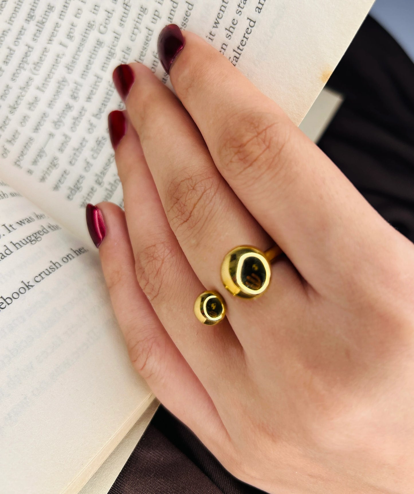 Bold Ring Anti-tarnish Gold plated