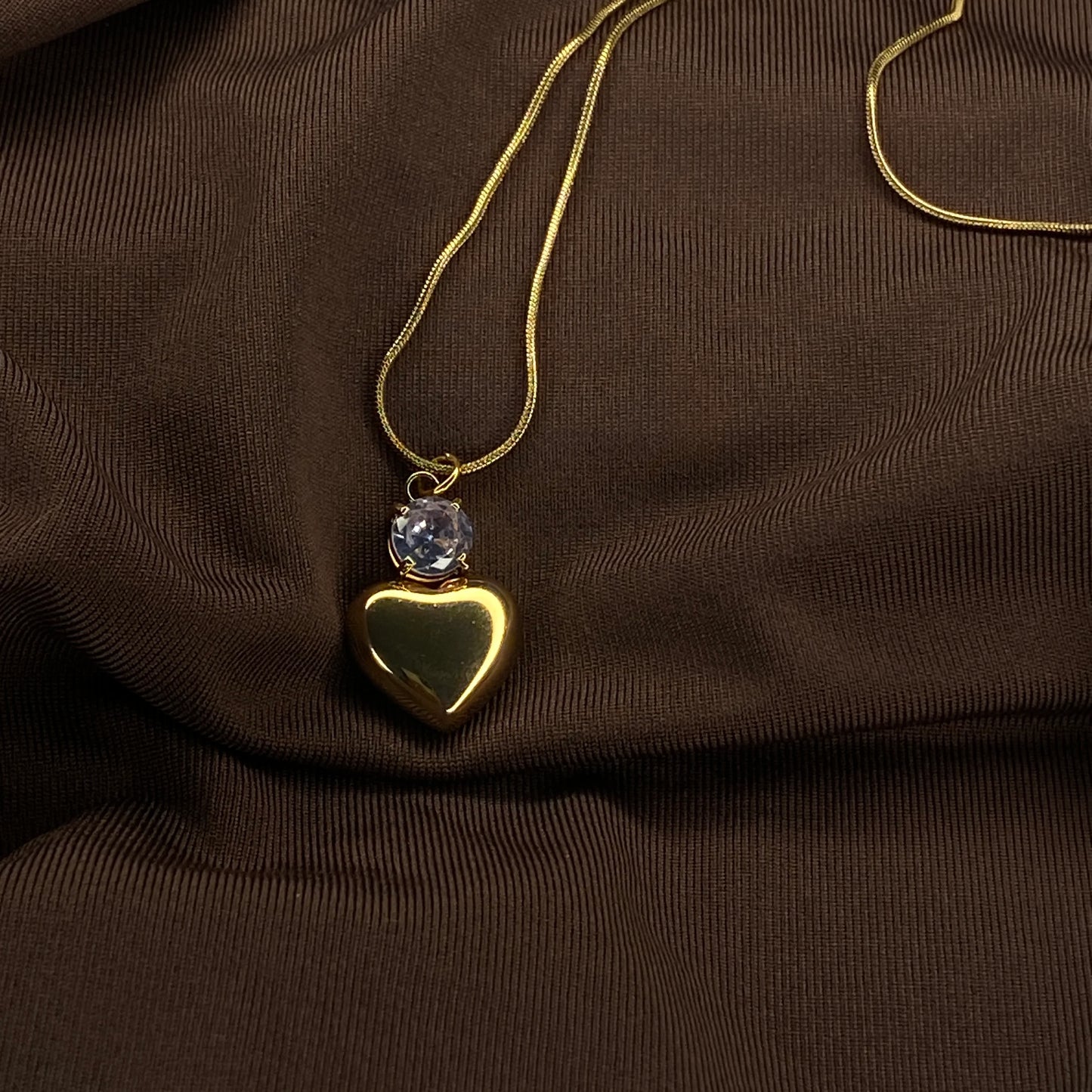 Diamond-heart Necklace