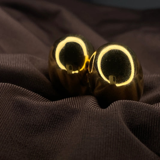 Moon glow Earring Anti-tarnish Gold plated