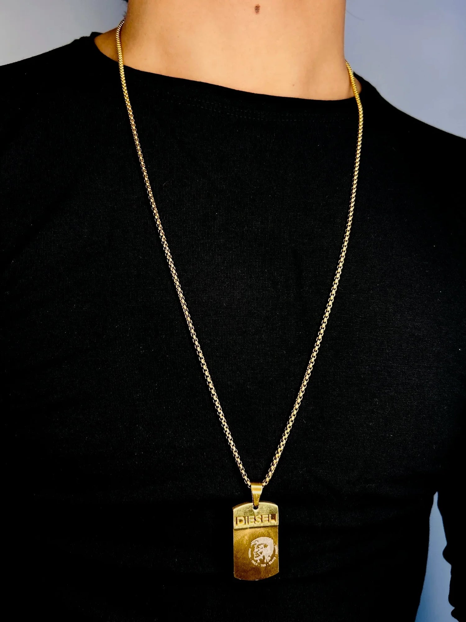 Men's Neckpieces Gold plated Anti tarnish
