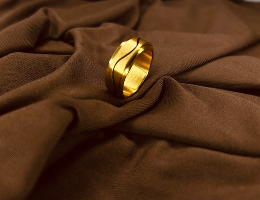 Men's Rings Anti-tarnish Gold plated