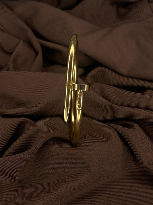Nailcut-Bracelet Anti-tarnish Gold plated