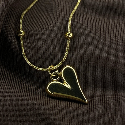 Heart-themed Necklace Anti-tarnish