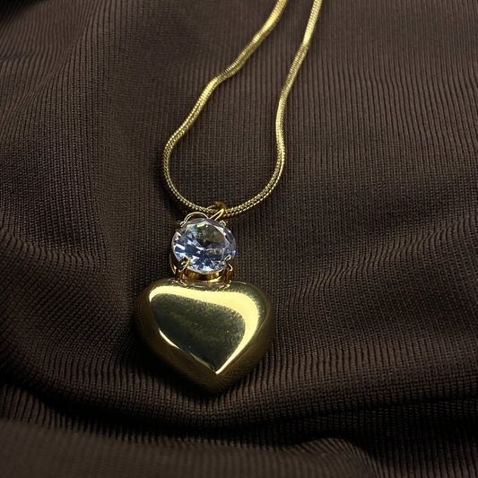 Diamond-heart Necklace